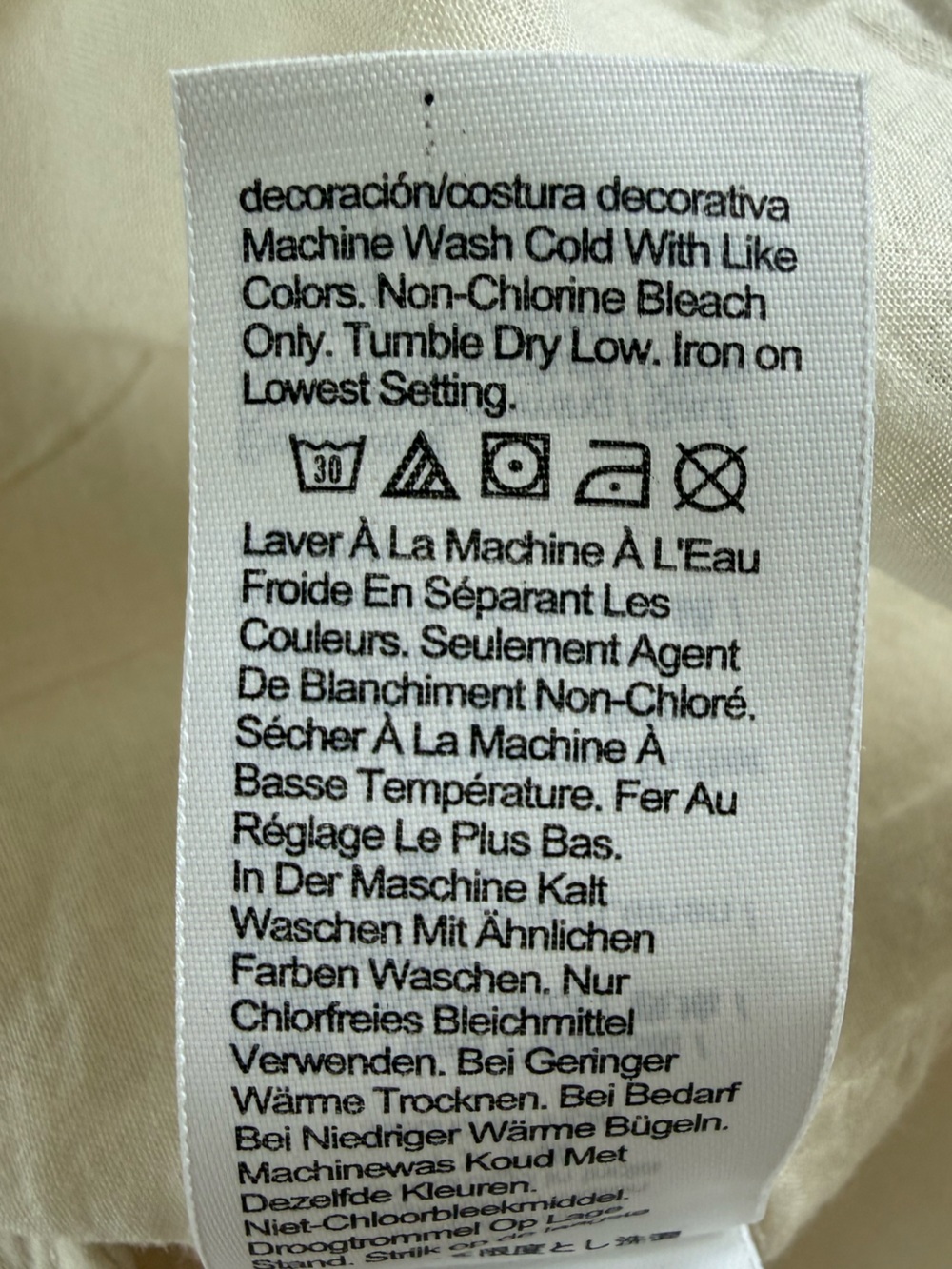 J.Crew Maxine Crochet Trim Linen Shift Dress Ivory Mini Sleeveless Size Small - Picture 9 of 10